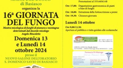 Mostra micologica di funghi di pianura e montagna